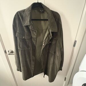 Girrlscout Olive Corduroy Jacket – Size 3X/4X